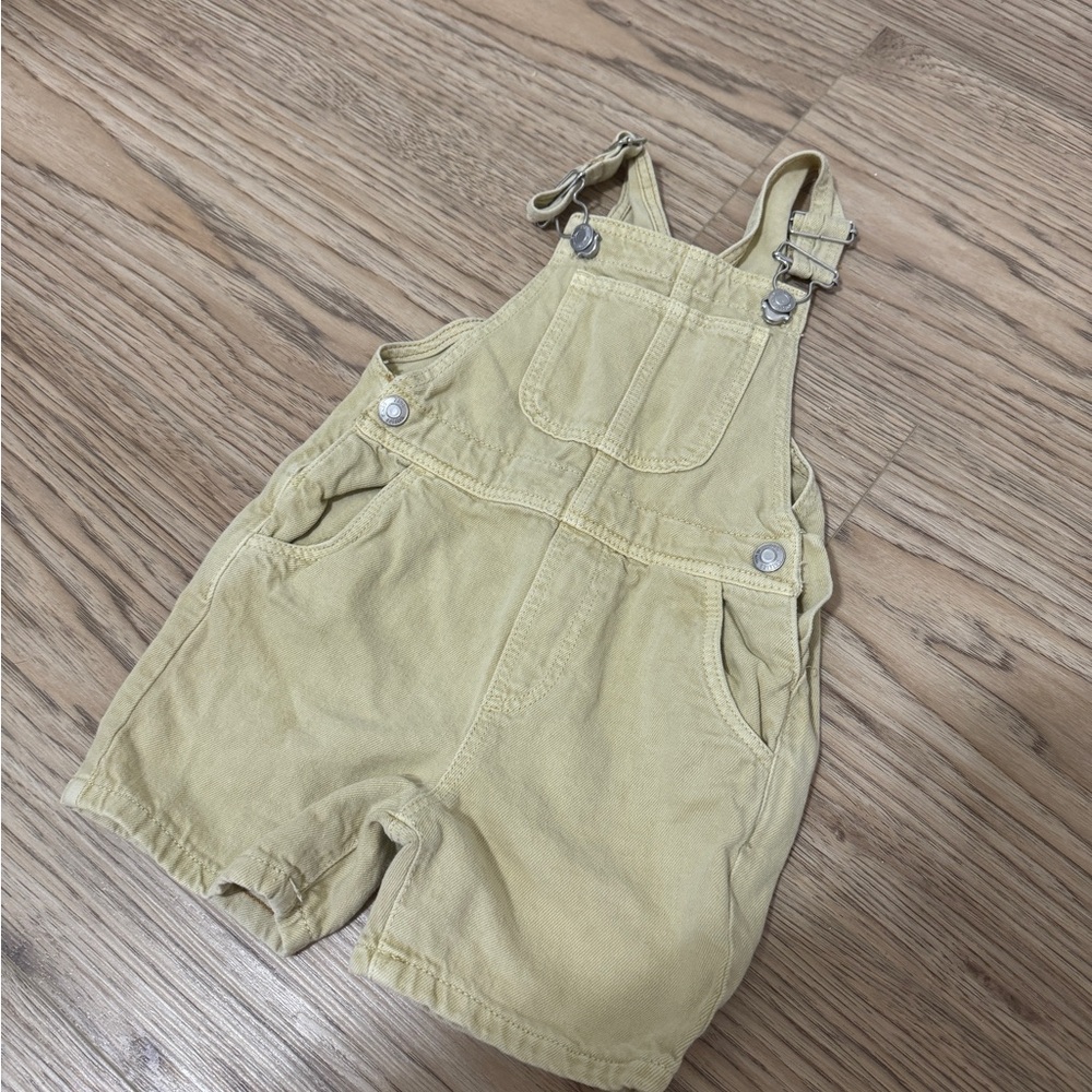 Zara overall shorts